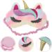 Shop Baluue Cute Animal Unicorn Sleep Mask - Plush Eye Cover for Kids Teens & Women | Perfect Sleeping Eyeshade - Buy Online on SooperMarket.com