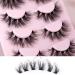 Lash Clusters Eyelash Wispy Lashes Mink Cluster Individual Eyelashes Extension Fluffy Natural Look False Eyelashes 6D DIY Eye Lashes by EYDEVRO (60 Clusters 14-18mm)