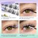 PHKERATA Wispy Individual Eyelashes Extension DIY Kit | C Curl Fluffy Cluster Lashes with Glue, Tweezers, Bond & Seal | Natural Look | 100Pcs 12/14MM - Buy Online on SooperMarket.com