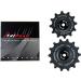 TRiPEAK 12T+14T Shimano Oversized Ceramic/Steel Jockey Wheel Set - 11Speed Dura Ace/Ultegra Rear Derailleur - Black - Buy Online on SooperMarket.com