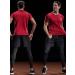 NELEUS Men's Dry Fit Mesh Athletic Shirts - Black red blue - Medium - Buy Online on SooperMarket.com
