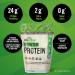 Sprouted Protein Unflavoured 1kg | Vegan plant-based organic gluten-free Beige & Athlete's Blend Protein Powder Chocolate Flavour 1 kg - Buy Online on SooperMarket.com