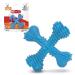 Nylabone Power Chew Fun Shapes Collection for Adult Dog Tough Chewers l Ultimate Long-Lasting Activity X-Shaped Bone Beef Small/Regular (1 Count)