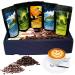Global Coffee Gift Set - 5x65g Whole Bean Coffees from Brazil Honduras Peru Mexico & Kenya | Unique International Coffee Experience - Buy Online on SooperMarket.com