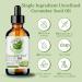 Cucumber Seed Oil. 120ml. 100% Pure. Cold-pressed. Unrefined. Organic. Carrier Base Oil. Chemical-free. Promotes Skin Hydration. Lightweight. Natural Moisturizer for Hair Skin Nails Stretch Marks. Bella Terra Oils. 120 ml (Pack of 1) - Buy Online on SooperMarket.com