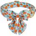 Aring Pet Halloween Dog Color Cotton Cute Pumpkin Dog Halison Completible Blue Pumpkin Pet Halsan Junglands Junge puppies collars for small medium large dogs Large (Pack of 1) C: Halloween Pumpkin
