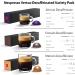 Nespresso Vertuo Coffee Capsules Decaffeinated Selection - Altissio Fortado & Melozio Decaffeinato 3 Boxes (30 Pods) Bundled with Border Biscuits & Giftable Tote Bag - Buy Online on SooperMarket.com