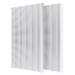 Nail Dust Collector Replacement Filter 2 Pack Reusable Dust Filter for Acrylic Nails with Filter Electric Cleaner Nail Fan Dust collector for Nail Polishing Low Noise Home Nail Salon 301 filter 2pack