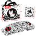 Black and White Soft Flash Cards - Educational Fabric Baby Activity Crinkle Set with Storage Bag - Ideal for Infant Boys and Girls - Non-Toxic, Perfect for Baby Shower - Buy Online on SooperMarket.com