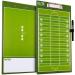 Elite Clipboards Dry Erase Football Coaches Clipboard | Double-Sided Football Marker Board