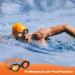 SwimStars Adult Swim Goggles - Anti-Fog UV Protection, No Leaking, Orange/Black Mirrored Lens for Pool & Open Water Swimming - Buy Online on SooperMarket.com