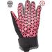 Ultrasport Advanced Ski Children's Gloves - Flexible Water Resistant & Windproof for Ages 6-14 | Rocky Black/Gray/White/Pink - Buy Online on SooperMarket.com