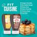 Fit Cuisine Low Calorie Syrup - Low-Cal Syrup to Support Weight Management Low Carb Diet Keto Friendly Vegan For Pancakes Desserts Porridge Ice Cream - 425ml (Maple Syrup) - Buy Online on SooperMarket.com