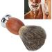 Professional Portable Shaving Brush for Men - Ergonomic Wooden Handle Soft Hair Elegant Design | Ideal for Home & Salon Use - Buy Online on SooperMarket.com