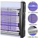 PALONE Indoor Bug Zapper Light can Lure Mosquitoes to Produce Electric Shocks Effectively Protect Food from Fly for Kitchen Dinging Room Black - Buy Online on SooperMarket.com