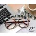 Feizedy Retro 70s 80s Blue Light Filter Glasses for Men & Women - B2888 Turtle Frame 60mm - Anti-Glare PC Gaming & Computer Glasses - Buy Online on SooperMarket.com