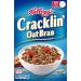Kellogg's Cracklin' Oat Bran Cereal - High Fiber, 8 Vitamins & Minerals, Original Flavor - 16.5oz Box - Buy Online on SooperMarket.com