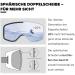 Atomic Count S Stereo Ski Glasses - Clear View Glare Protection High-Quality Mirroring Live Fit Frame | Over Glasses Compatible - NS Black - Buy Online on SooperMarket.com