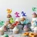 24-Piece Dragon Theme Cupcake Toppers | Mythical Cake Decorations for Weddings & Birthday Parties | Realistic Torte Picks & Event Party Accessories - Buy Online on SooperMarket.com