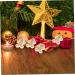ABOOFAN 120 Pcs Christmas Accessories Christmas Gingerbread Man Decor Christmas Gingerbread Ornaments Christmas Flatback Embellishments Mini Doll Diy Accessory Resin Self Made Button - Buy Online on SooperMarket.com