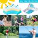 Ultrafun Candy Color Sun Visors Hats - Clear UV Protection Cap for Sports - 10pcs - Buy Online on SooperMarket.com