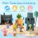 Atuvuta 9 PCs Spongebob Aquarium Deco | Underwater Aquarium Decoration | Aqua Ornaments & Landscape for Fischteich - Buy Online on SooperMarket.com