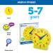 Buy Learning Resources Big Time Learning 12-Hour Learning Clock - Educational Toys for Kids - International Shipping Available - Buy Online on SooperMarket.com