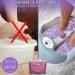 Jelly Pedicure Packs - Moisturizing Lavender Foot Soak for Dry Cracked Feet | Spa Pedi Soak with Salts for Relaxing Sore Feet - Buy Online on SooperMarket.com