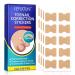 Toen il Correction Sticker 100Pcs: N il Repair P tches Restores Appearance of Discolored or Damaged Nails Foot Care