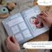 Mintkind Baby Album 'Your First Year of Life' A5 Mint - Customizable Photo Book & Sticker Set | Perfect Baby Gift for Boys & Girls | Ideal Memory Keepsake from 0 Months - Buy Online on SooperMarket.com