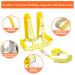 Toddler Safety Harness with Lock and Anti Lost Wrist Link, Reflective Tape Liner - Yellow Leash (6.5ft) - Buy Online on SooperMarket.com