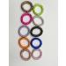 10 Pcs Spiral Hair Bobbles - Elastic Telephone Cable Hair Ties for Women & Girls - Traceless Assorted Colors - Buy Online on SooperMarket.com