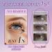 JoMay Self Adhesive Eyelashes - 48 PCS D Curl Glueless Lash Clusters | No Glue Needed Pre-Glued Eyelashes Set X01 (10-16 Mixed - Buy Online on SooperMarket.com