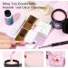 MIZHSE Nail Builder Gel Kit 3.53OZ Larger Capacity Nude Pink Builder Gel for Nails Clear Hard Gel Builder Base Nail Strengthener Extension Gel with Nail Brush Clean Gel for Home Salon Nude 2 3.53 Oz - Buy Online on SooperMarket.com