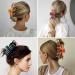 12 PCS Big Hair Claw Clips - Trendy Colors Matte Finish Non-slip Strong Hold Hair Clips for Women and Girls - Ideal for Thin or Thick Hair - Fashion Hair Accessories 4.3 inch - Buy Online on SooperMarket.com