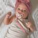Shop Kowlone Silicone Rabbit Pacifier Clips for Girls - 2-Pack Pink Dummy Chains for Baby Showers - Buy Online on SooperMarket.com