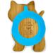 Eco Health Bamboo Baby Plate with Suction Cup - Non-Toxic & Cool to Touch - Ideal for Baby Weaning - Cat Plate (Blue) - Buy Online on SooperMarket.com