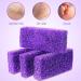Batiyeer 100 Pcs Disposable Pumice Stone for Feet Scrubber - Foot Scrubber for Heel Callus Remover - Bath Spa Tool (Purple) - Buy Online on SooperMarket.com