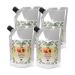 VitaVeggy Peach Puree 1kg White-Pound Puree from Food-United Peach-Fruit-Puree for peach-smoothie juice or for sauce tea sorbet without aroma and preservatives (1)