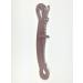 gs-sports reins long reins for ground work long reins 6 m long leather London -silver-colored buckles