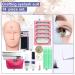 Buqikma 14PCS Lash Extension Kit with Glue - Professional False Eyelashes Practice Kit for Makeup Mannequin Head - Extension Starter Kit with Glue Tool - Buy Online on SooperMarket.com