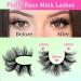 7 Pairs of 3D False Eyelashes Cat Eye Fluffy Volume D Curl Cat Eye Artificial Eyelashes Natural Look Reusable Handmade Faux Mink Makeup Eyelashes (BH02) 7B-D-Curl-H02 - Buy Online on SooperMarket.com