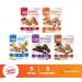Peaceful Squirrel Variety Cooper Street 5-Pack - All Natural Nut, Dairy, and Soy Free Twice Baked Cookies - Low Sugar and Calorie - 5 Flavors - 5 Bags, 5 Ounce - Buy Online on SooperMarket.com