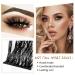 Lash Clusters Ribbon 160 D Curl Individual Lashes DIY Extensions Mega Volume with Applicator Tool & Scissors | B&Q LASH (B03+B05 10-16MIX) - Buy Online on SooperMarket.com