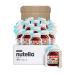 Nutella Chocolate Hazelnut Spread Mini Snack Pack to Go. Perfect Portion Control (Just  Oz) 80 Calories per Nutella Single Cup. ATREVO Gift Box + 20 Eco-Friendly Wooden Spoons (20 Pack). Back to School Snacks.