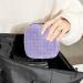 Lilac Plaid Menstrual Cup & Pad Storage Bag - Portable Period Pouch for Women/Girls - Multi-Colored - 1Pcs - Buy Online on SooperMarket.com