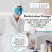 ICEHOF Eye Cooling Mask - Gel Eye Mask for Migraine Relief - Comfortable Upper Material with Storage Bag - Effective Forehead to Cheek Cooling Glasses - Buy Online on SooperMarket.com
