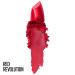 Maybelline Color Sensational Lipstick  Lip Makeup  Cream Finish  Hydrating Lipstick  Nude  Pink  Red  Plum Lip Color  Red Revolution  0.15 oz  (Packaging May Vary) 630 RED REVOLUTION 0.15 Ounce (Pack of 1) - Buy Online on SooperMarket.com