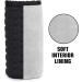 USA GEAR FlexARMOR-X Large Lens Case Pouch - Deluxe Neoprene Protection - Fits 70-300mm Lens - Carabiner Clip, Zippered Pocket - Black/Gray - Buy Online on SooperMarket.com