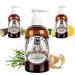 MR Bear Family Natural Bartshampoo for Men 250ml - Wilderness - More moisture for a fuller healthier beard - 2 -in -1 bar soap and Bart Conditioner - Bart Shampoo men